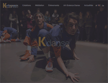 Tablet Screenshot of k-danse.net